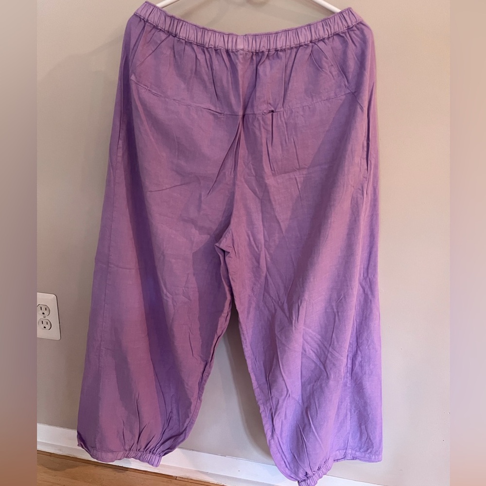Free People To The Sky Parachute Pants Lavender